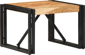 vidaXL Masuta de cafea 50x50x35 cm din lemn masiv de salcam