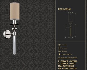 Aplica eleganta design clasic Ruta