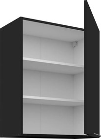 Dulap de sus, negru, SIBER 60 G-72 1F