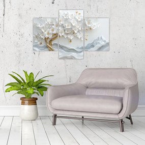 Tablou – Arborele vieții 3D elegant (90x60 cm)