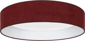 Brilagi - Plafonieră LED VELVET SIMPLE LED/24W/230V 3000K Ø 45 cm vișinie