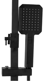 Coloană de Duș cu Afisaj MCD Inox Negru Model SJG/001 – Tehnologie Avansată și Design Elegant pentru Baia Modernă