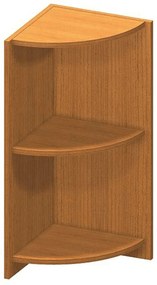 Etajera de colt cu 2 rafturi 34x34x76 cm PAL Cires