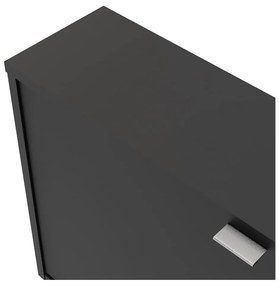Pantofar Tvilum Shoes, adâncime 17 cm, negru