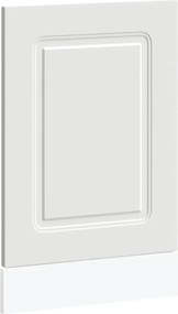 vidaXL Panou pentru mașină de spălat vase "Kalmar" alb lemn prelucrat