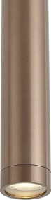 Lampă suspendată de design bronz închis GU10 50mm IP44 - Tuba