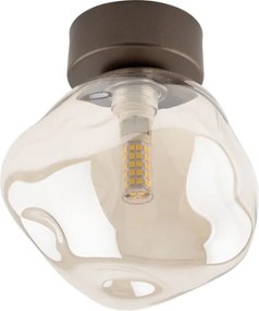 Brilagi - Plafonieră VULCANO 1xG9/8W/230V bronz/bej fumuriu
