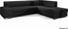 Colțar lemn masiv Extensibil Primo Depozitare 278x217cm Culoare Sawana 05