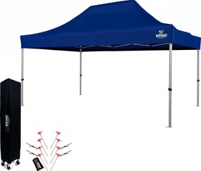 Cort de petrecere pentru grădină 3x4,5 m: Colțul dumneavoastră pentru relaxare și petreceri - fără pereți - Albastru