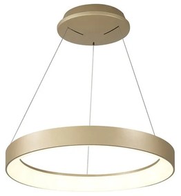 Lustra LED inteligenta design circular NISEKO II Gold 38cm