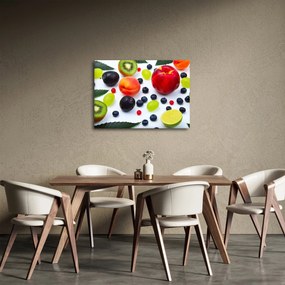 Tablou - fructe cu picături de apă (70x50 cm)