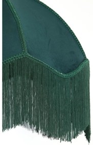 Lustră în culoarea petrol cu abajur textil ø 60 cm Malacia – Light &amp; Living