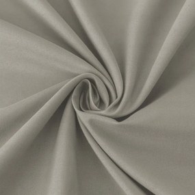 Cearsaf din microfibra MICROVELLE gri deschis 90x200 cm