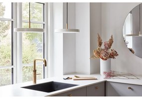 Lustră albă LED cu abajur din metal ø 31 cm Asteria Mini – UMAGE