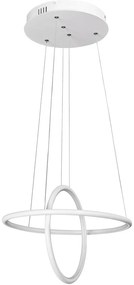 Lustra LED suspendata design modern circular Donatella 40cm