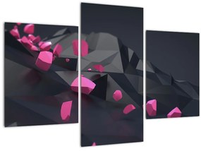 Tablou 3D abstracție (90x60 cm)
