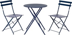 Set mobilier de grădină Bonami Essentials Retro, albastru închis