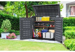 Duramax Cutie de depozitare din plastic StoreAwaygri, 1200 l