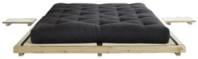 Pat matrimonial din lemn masiv de pin cu somieră 160x200 cm Dock – Karup Design
