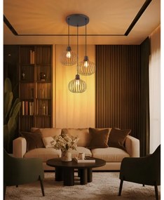 Globo 33379311 - Lustră pe cablu MATEO 3xE27/40W/230V