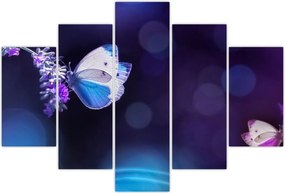 Tablou - Flutute în lavandă (150x105 cm)