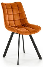 Scaun de masă COMORO, 1 buc., maro scorțișoară