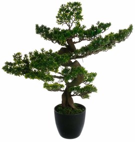 Bonsai artificial in glastra, 80 cm