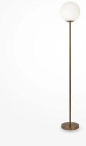 Lampadar, Lampa de podea moderna RING alama