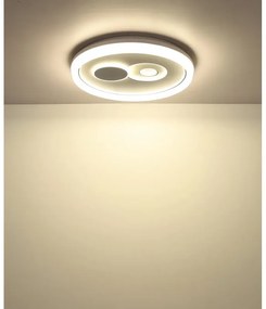 Plafoniera LED slim CCT culorile pot fi fixate RUIZ I