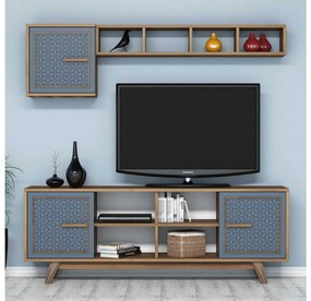 Mobilier living Aysha (Nuc + albastru). 1089198