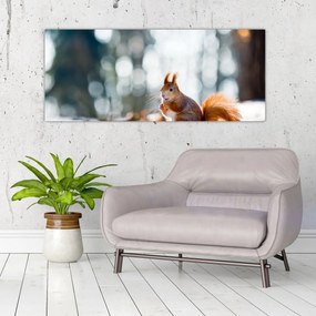 Tablou - Veveriță (120x50 cm)
