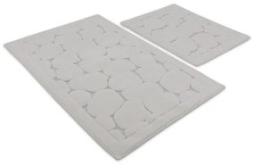 SET 2x covoraș pentru baie LINO 60/100 cm bej