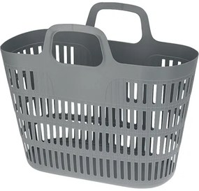 Coș de cumpărături 25 l, gri