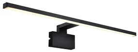 Aplica LED Baie, Protectie IP44, Negru, Marlee 80 3000K