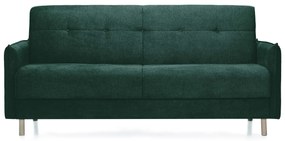 Canapea Extensibilă 3 locuri STONE, cu ladă de depozitare, 210x70x98 cm, Aston-Verde