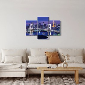 Tablou metropolei nocture (90x60 cm)