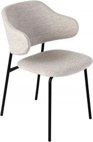 Set 2 scaune stil modern Tracy Alpine, boucle greige