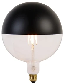 Bec LED E27 reglabil cu sticlă oglindă G200 negru 6W 360lm 1800K