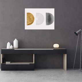 Tablou pe sticlă - Arcuri rustice N⁰3 (70x50 cm)