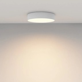 Plafoniera LED design tehnic Zoom D-30cm 3000K alba