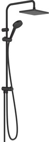 Set de dus Showerpipe 230 Reno, negru mat Negru mat