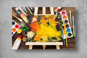 Tapet Premium Canvas - Pictura colorata