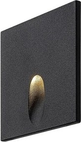 Spot LED incastrabil iluminat ambiental IP54 Boven negru