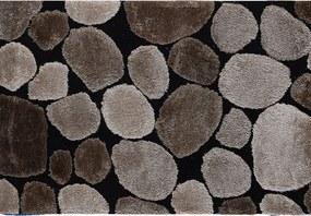 Covor 120x180 cm, maro/bej/negru, PEBBLE TYP 2