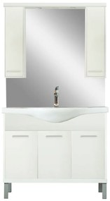 Mobilier complet de baie Nerva 105 alb
