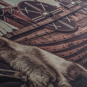 Tablou - Războinic viking (90x60 cm)