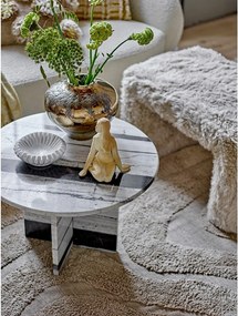 Măsuță de cafea alb-negru rotundă din marmură ø 61 cm Rosito – Bloomingville