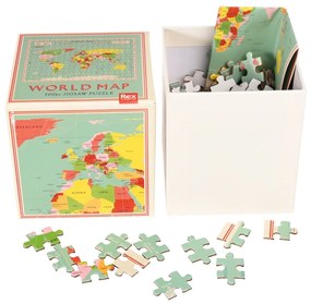 Puzzle pentru copii Rex London World Map