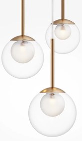 Lustra suspendata design modern minimalist Basic 3L aurie