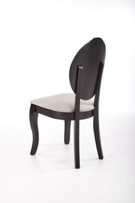 Scaun Velo tapitat bej/negru - H96